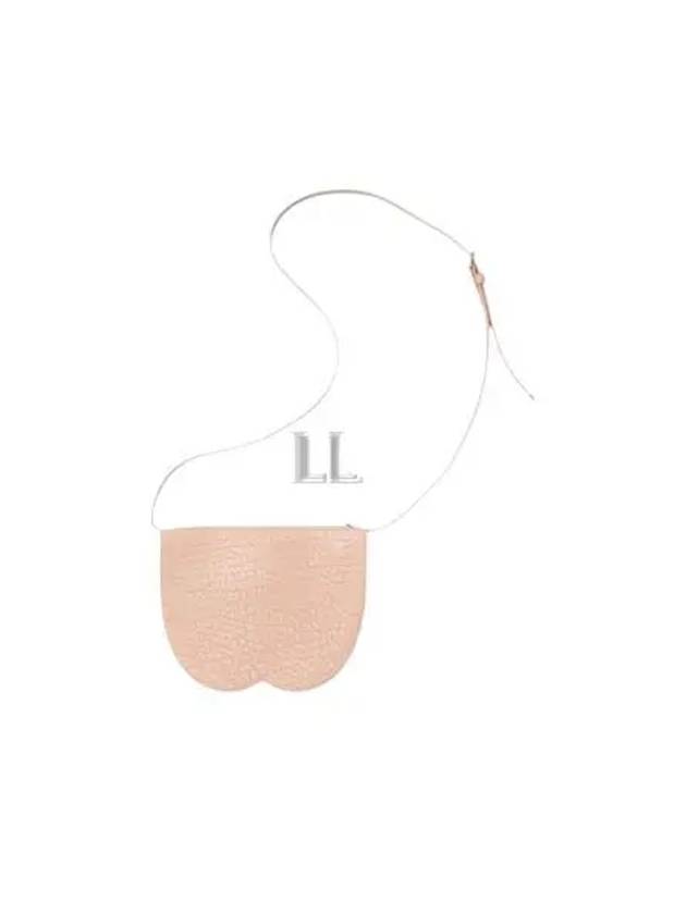 Burberry Chess Pouch Leather Cross Bag Pink