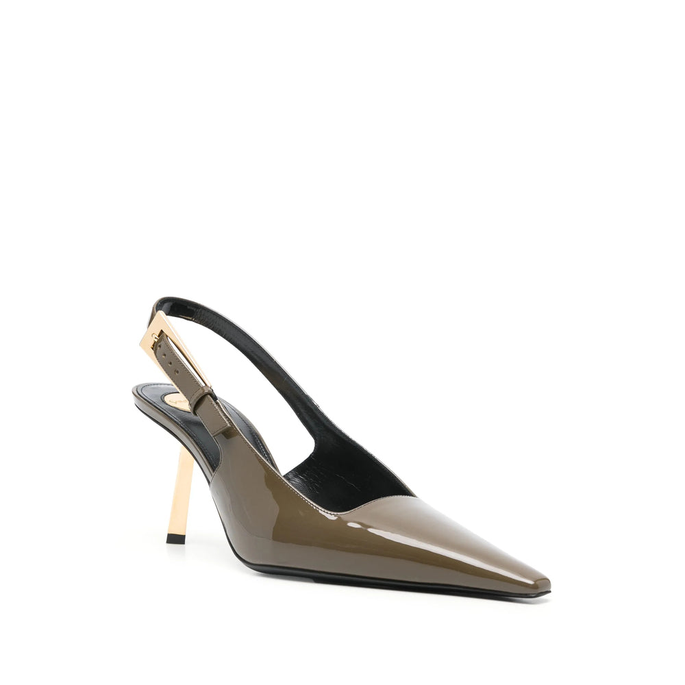 Saint Laurent Green Pumps Women
