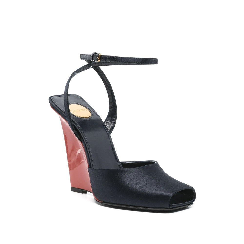 Saint Laurent Blue Sandals Women