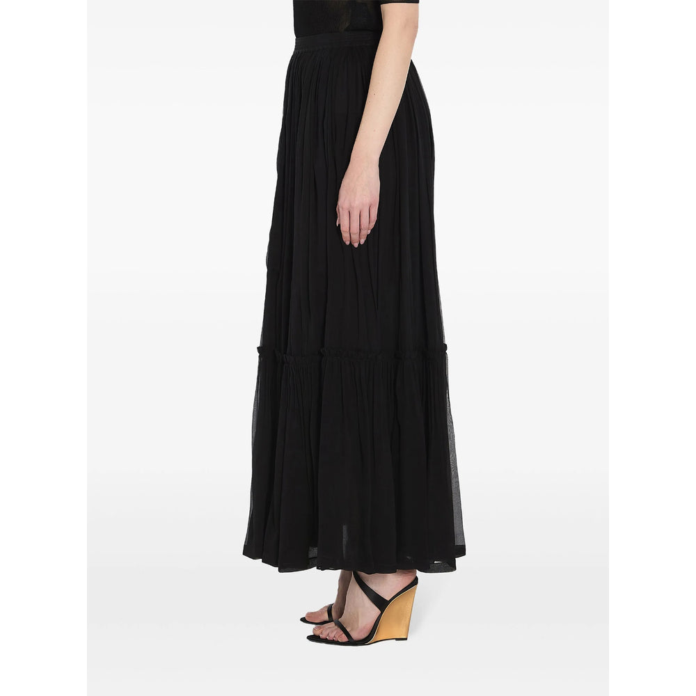Saint Laurent Black Skirts - Straight Skirts Women