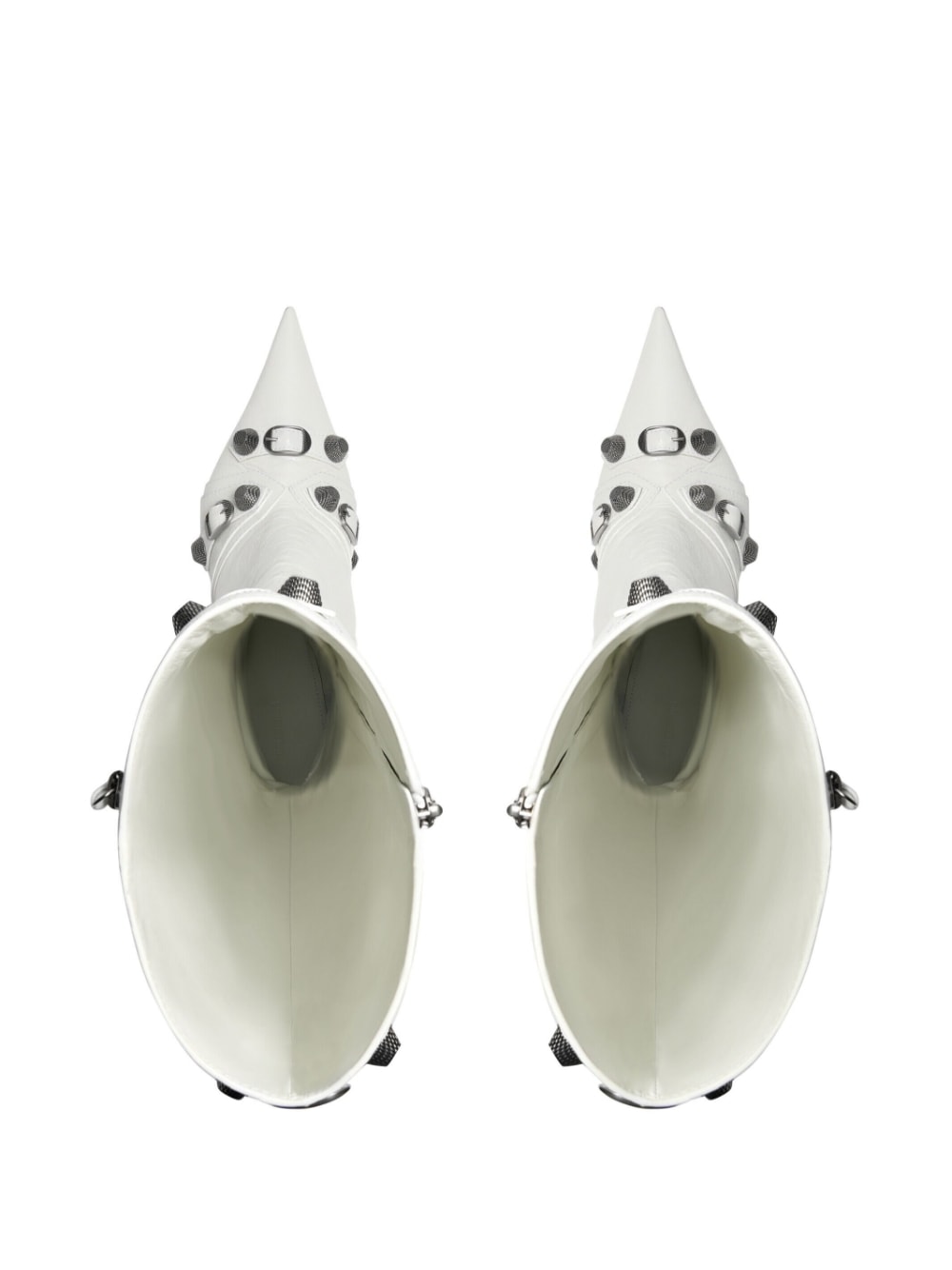 BALENCIAGA Knee-High Leather Boots