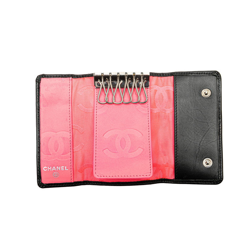 Chanel Cambon Line Leather Key Case