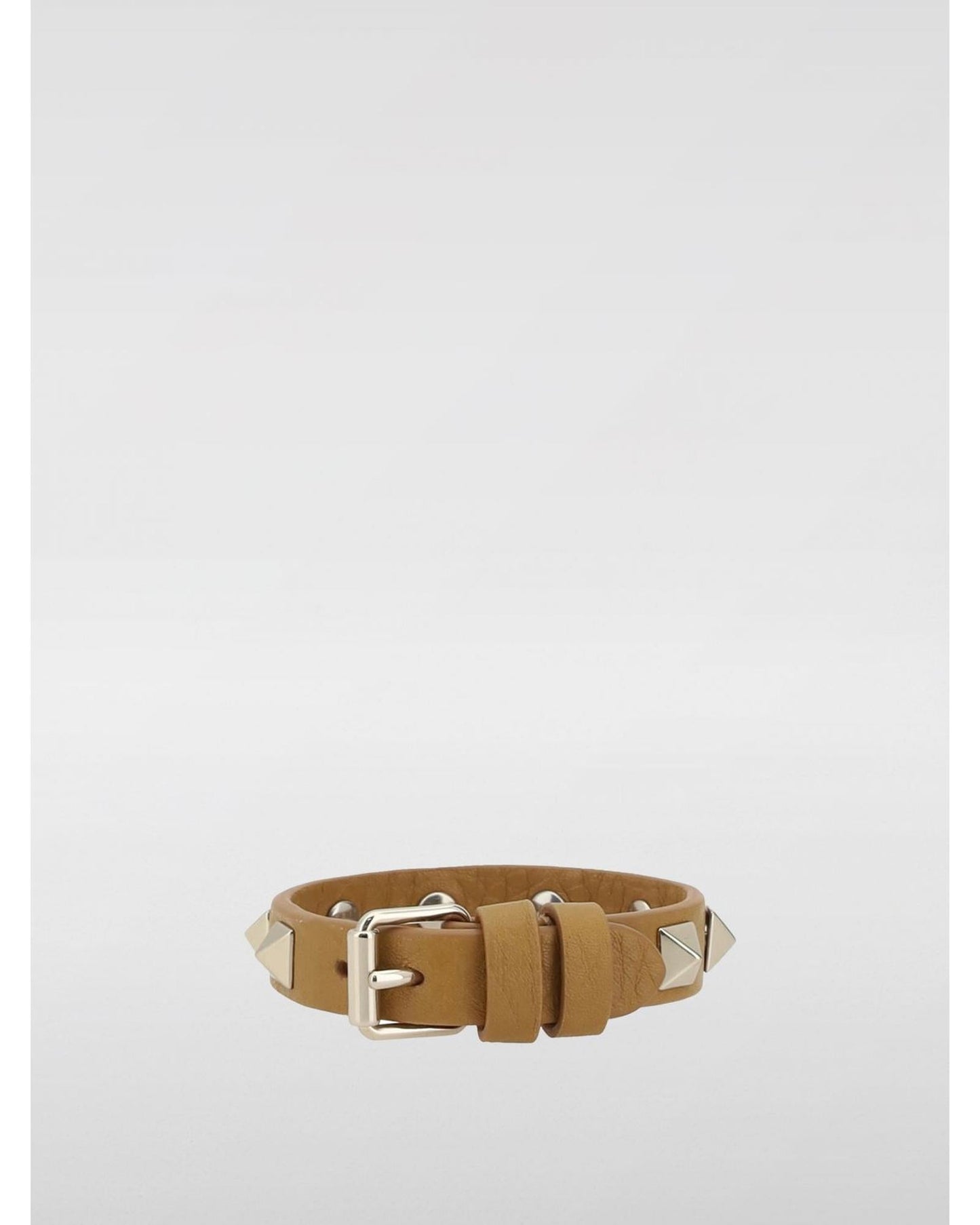 Valentino Garavani Rockstud Leather Bracelet Studded Women Hazel Jewelry