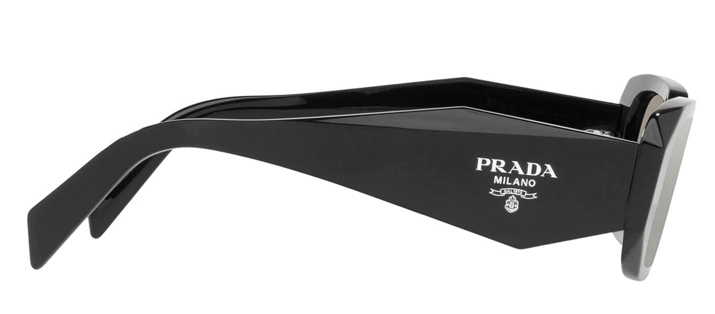 Prada PR 17WS 1AB2B0 49mm Womens Rectangle Sunglasses