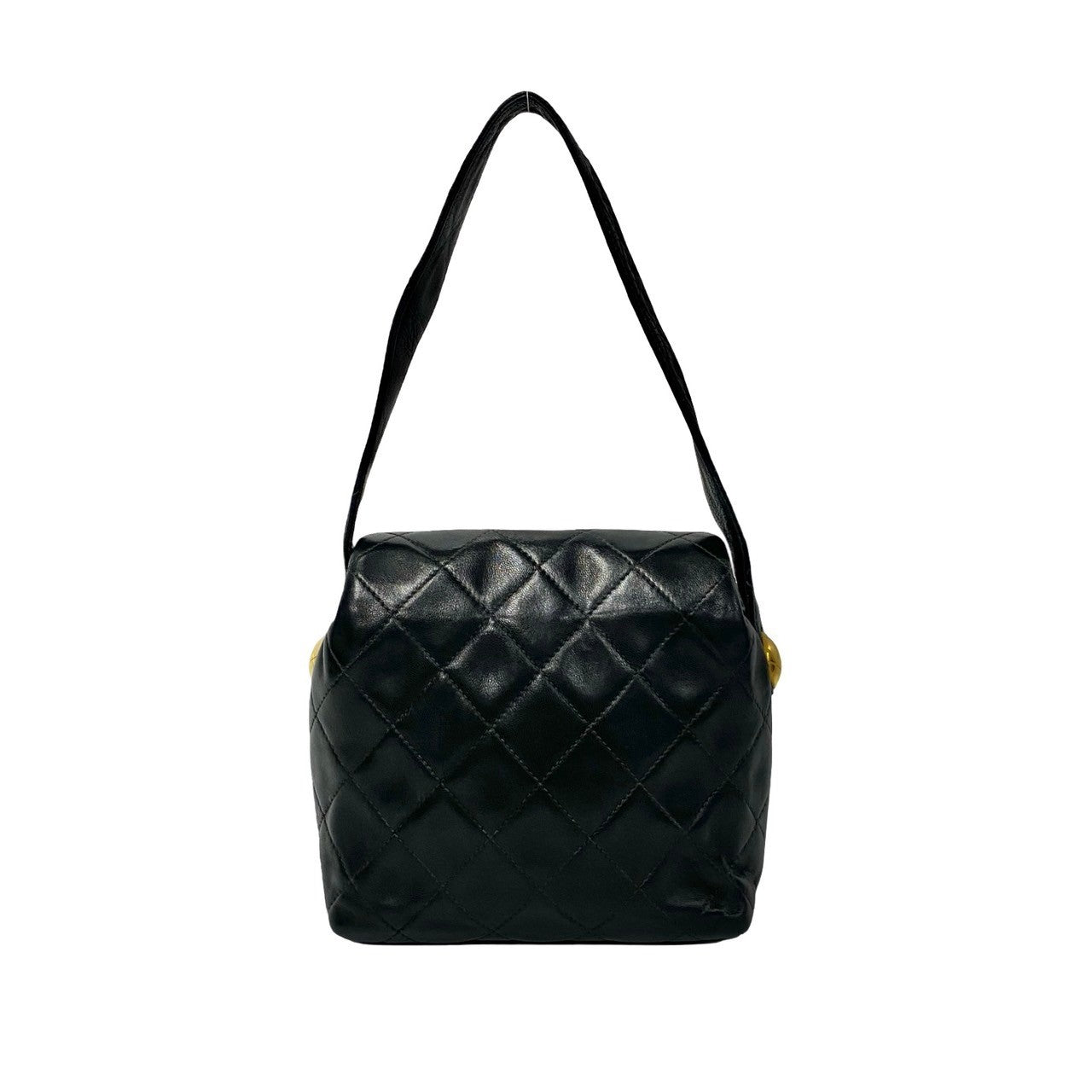 Chanel CC Square Matelasse Bag Leather Handbag