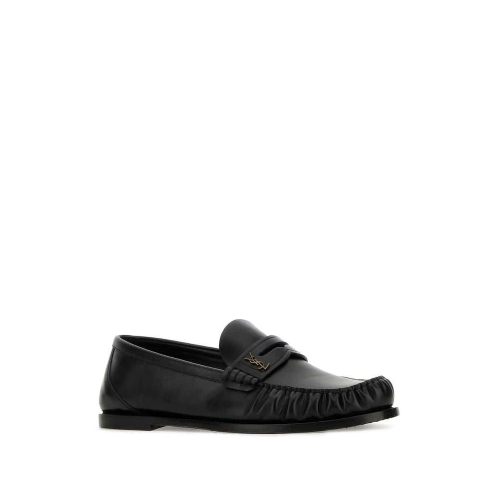 Saint Laurent Black Loafers Women
