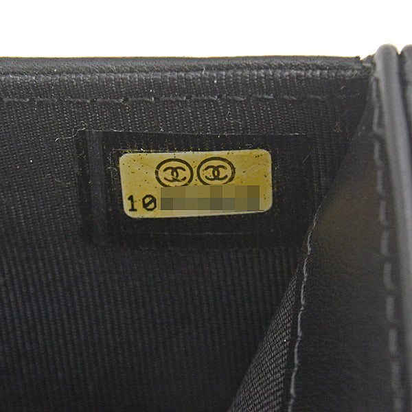 Chanel Matelasse Lambskin Bifold Long Wallet A31509 in Great Condition