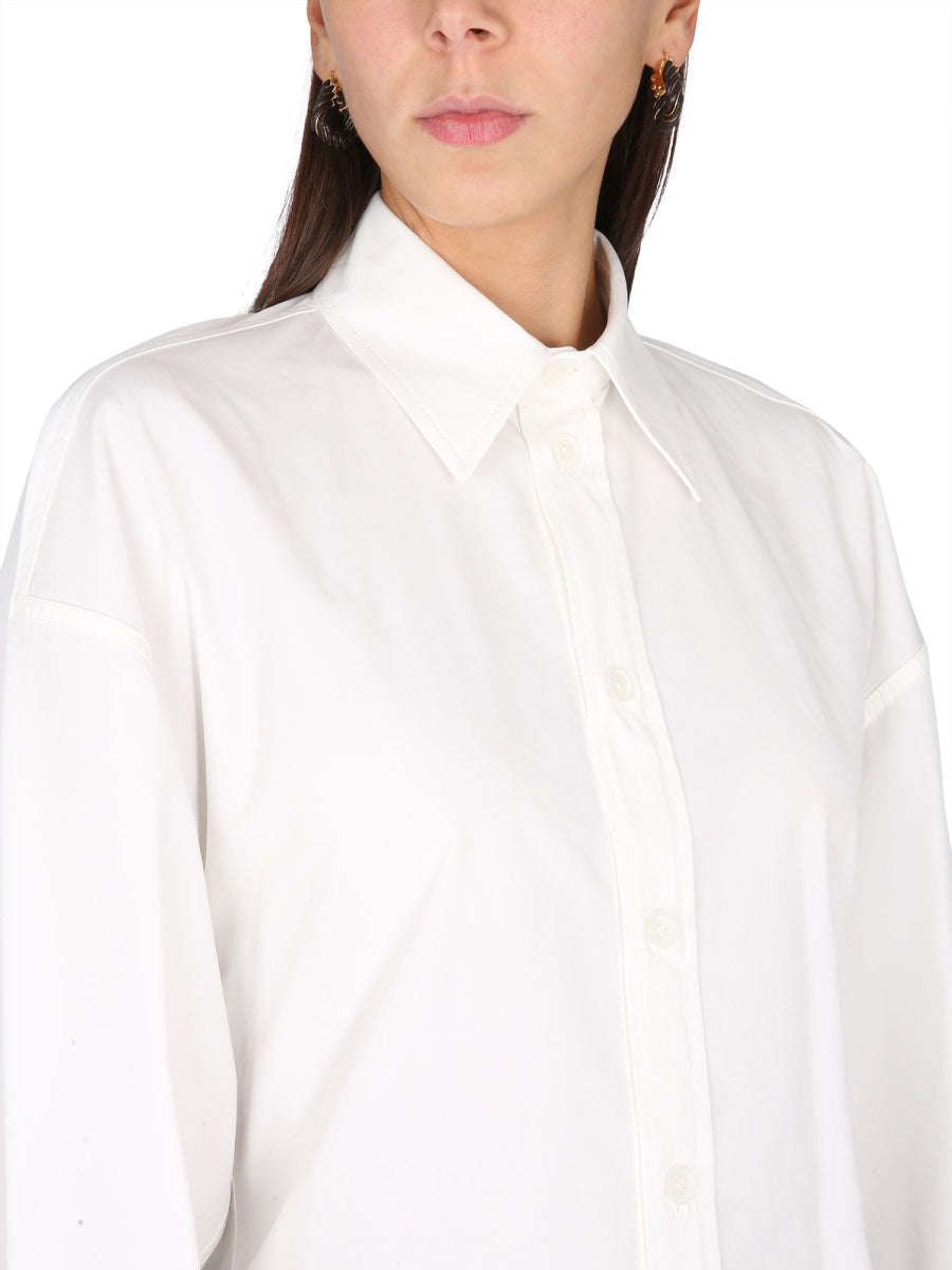 Bottega Veneta Women Compact Cotton Shirt