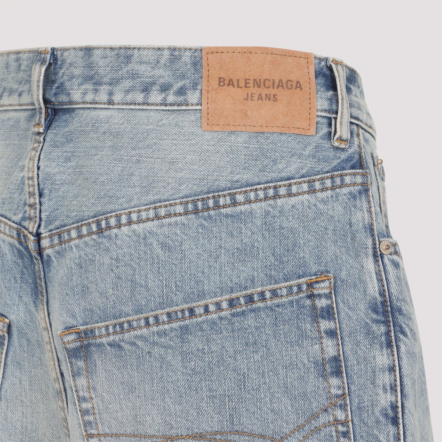 BALENCIAGA Baggy Fit Unisex Denim Jeans