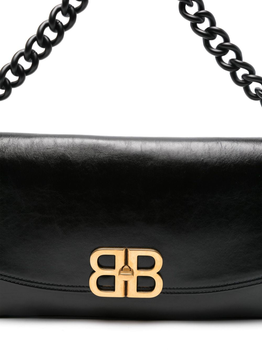 BALENCIAGA Soft Large Flap Handbag with Adjustable Strap (29.9cm)