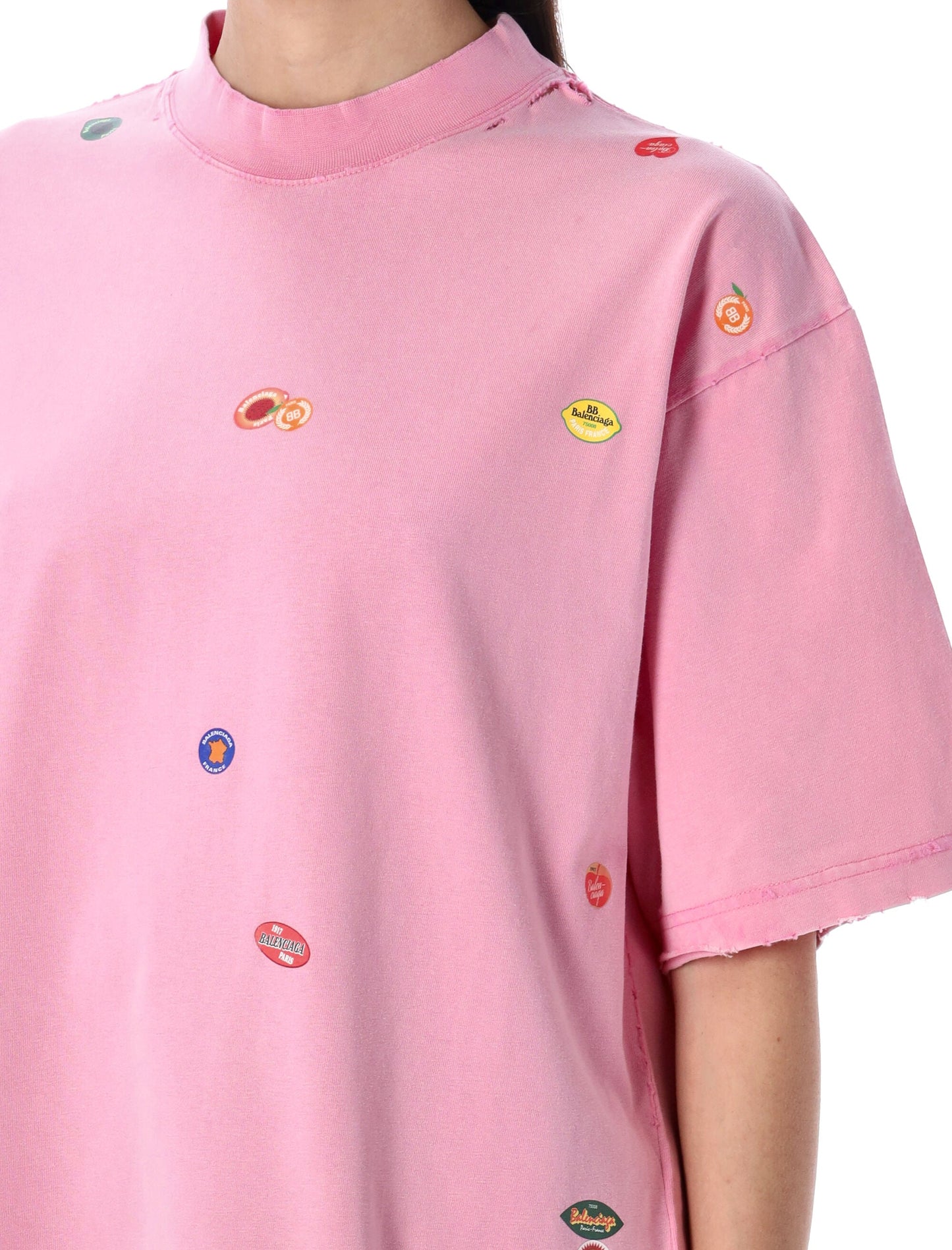 BALENCIAGA Fruity Medium Fit T-Shirt for Women