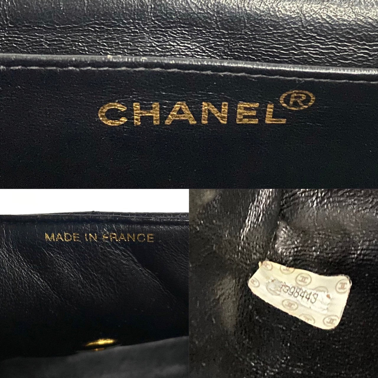 Chanel Matelasse Handbag Leather Handbag A12397