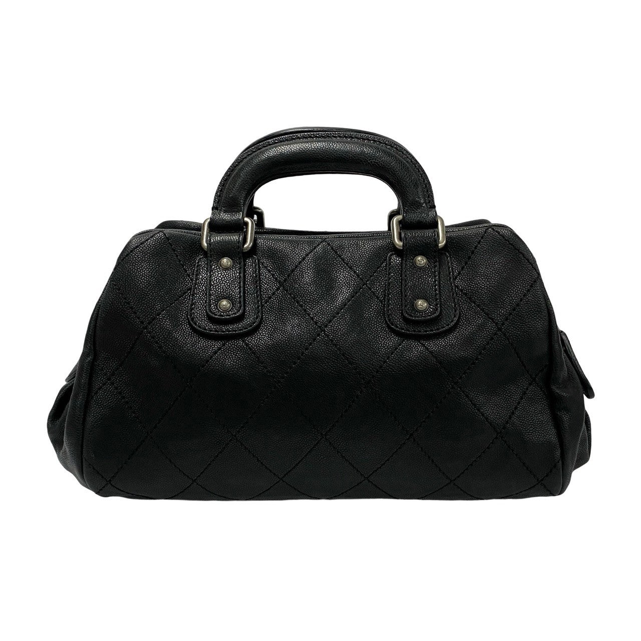 Chanel CC Caviar Outdoor Ligne Doctor Bag Leather Handbag