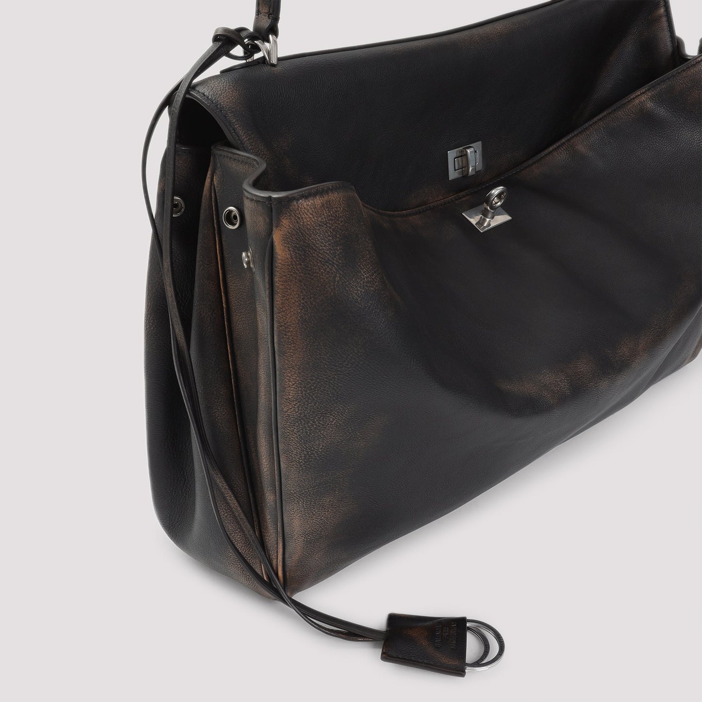 BALENCIAGA Rodeo Handle L Top Mini Handbag - 40.5CM x 29.5CM x 13CM