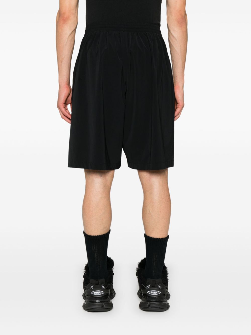 BALENCIAGA Stretch Activewear Shorts - Regular Fit, Size S