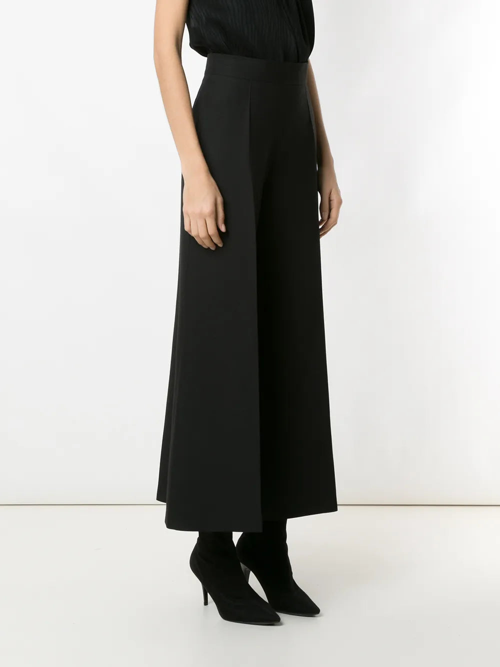Valentino Garavani Cropped Wide-Leg Tailored Trousers