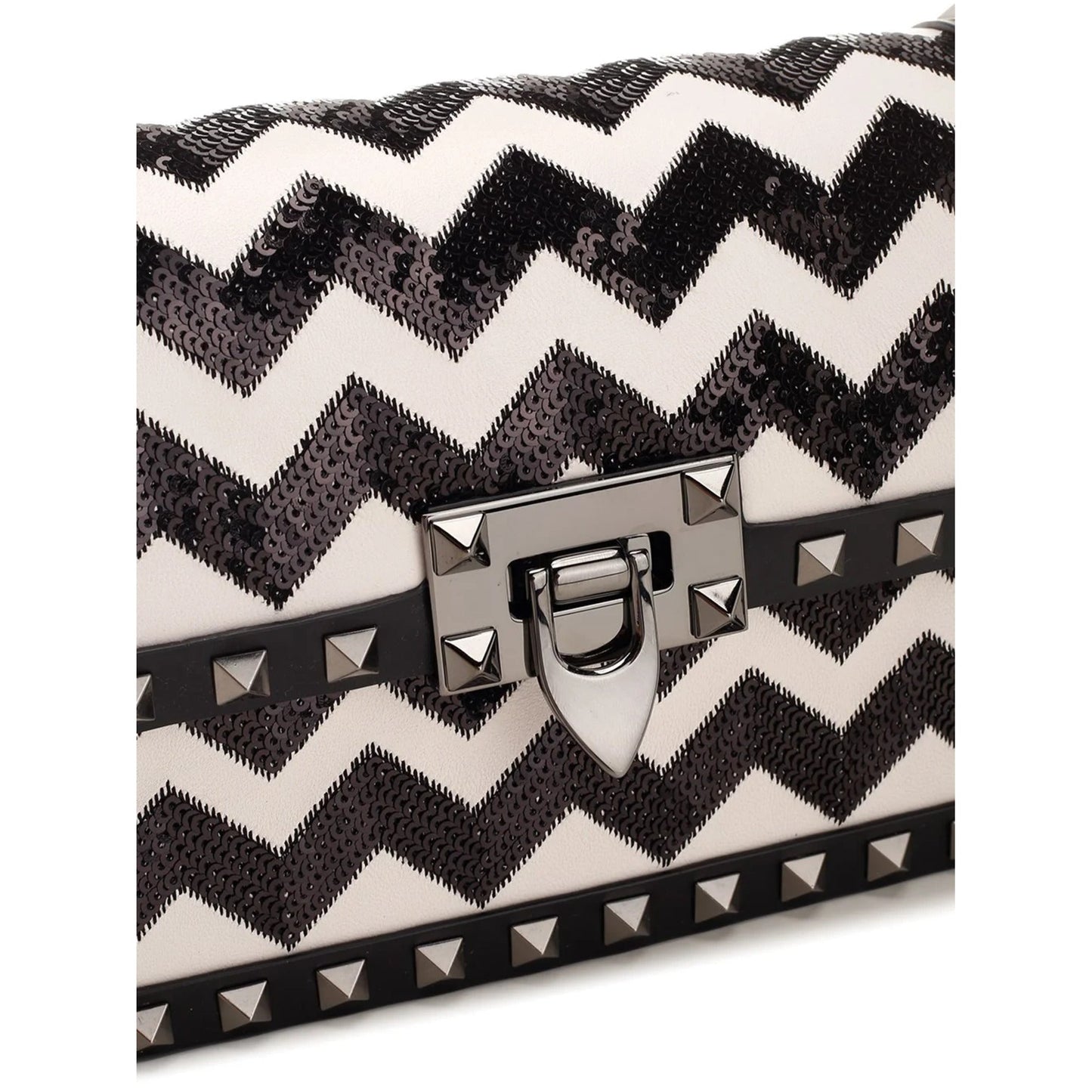 Valentino Garavani Rockstud23 Foldover Top Shoulder Bag