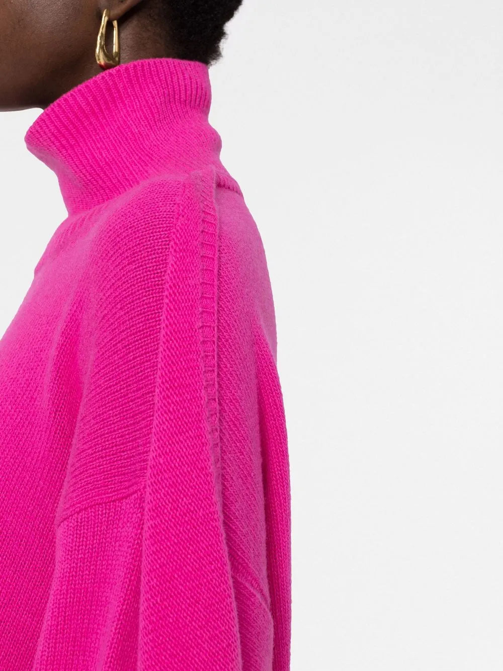 Valentino Garavani Draped Roll-Neck Jumper