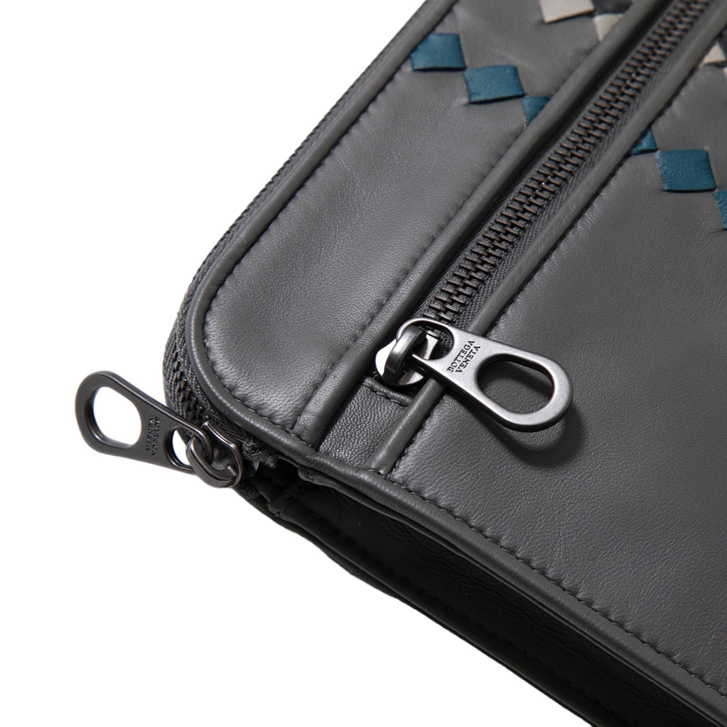 Bottega Veneta Men's Intrecciato Leather Clutch Bag