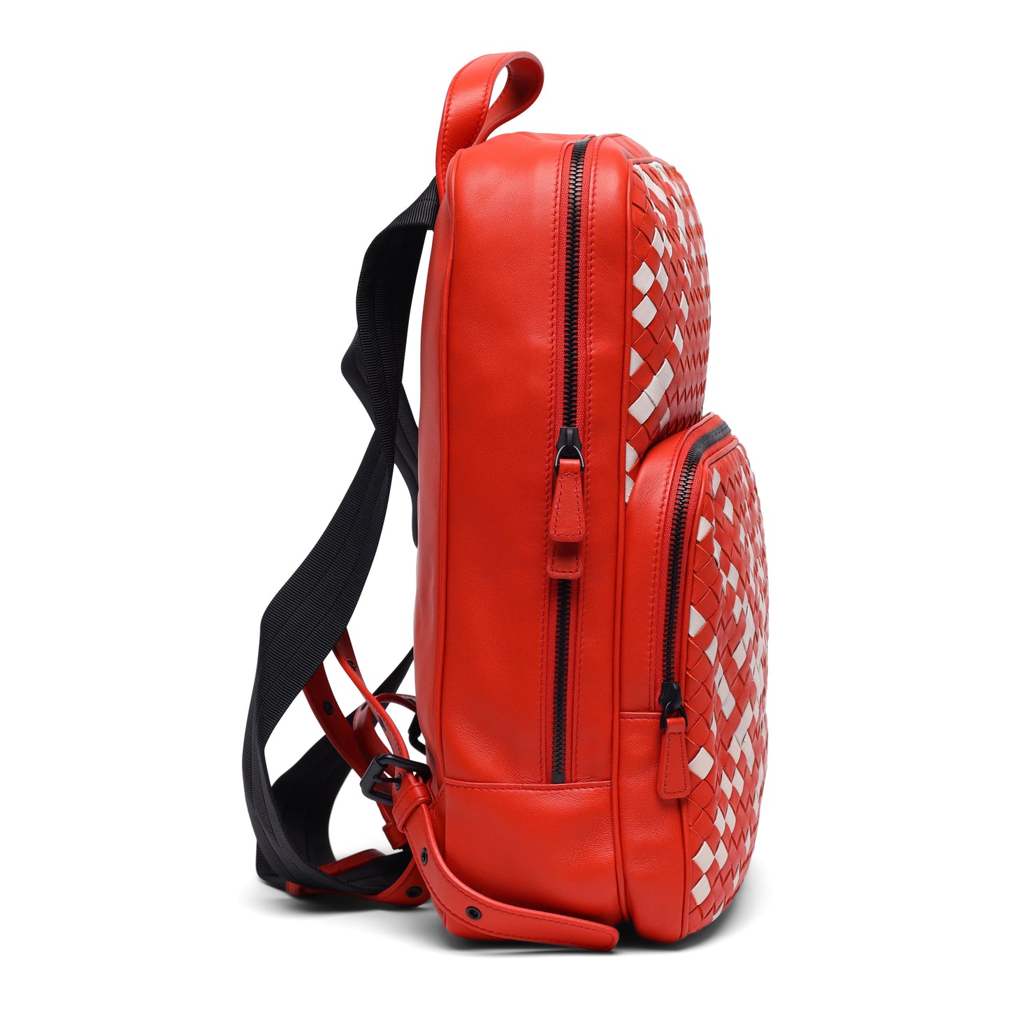 Bottega Veneta Intrecciato Woven Backpack