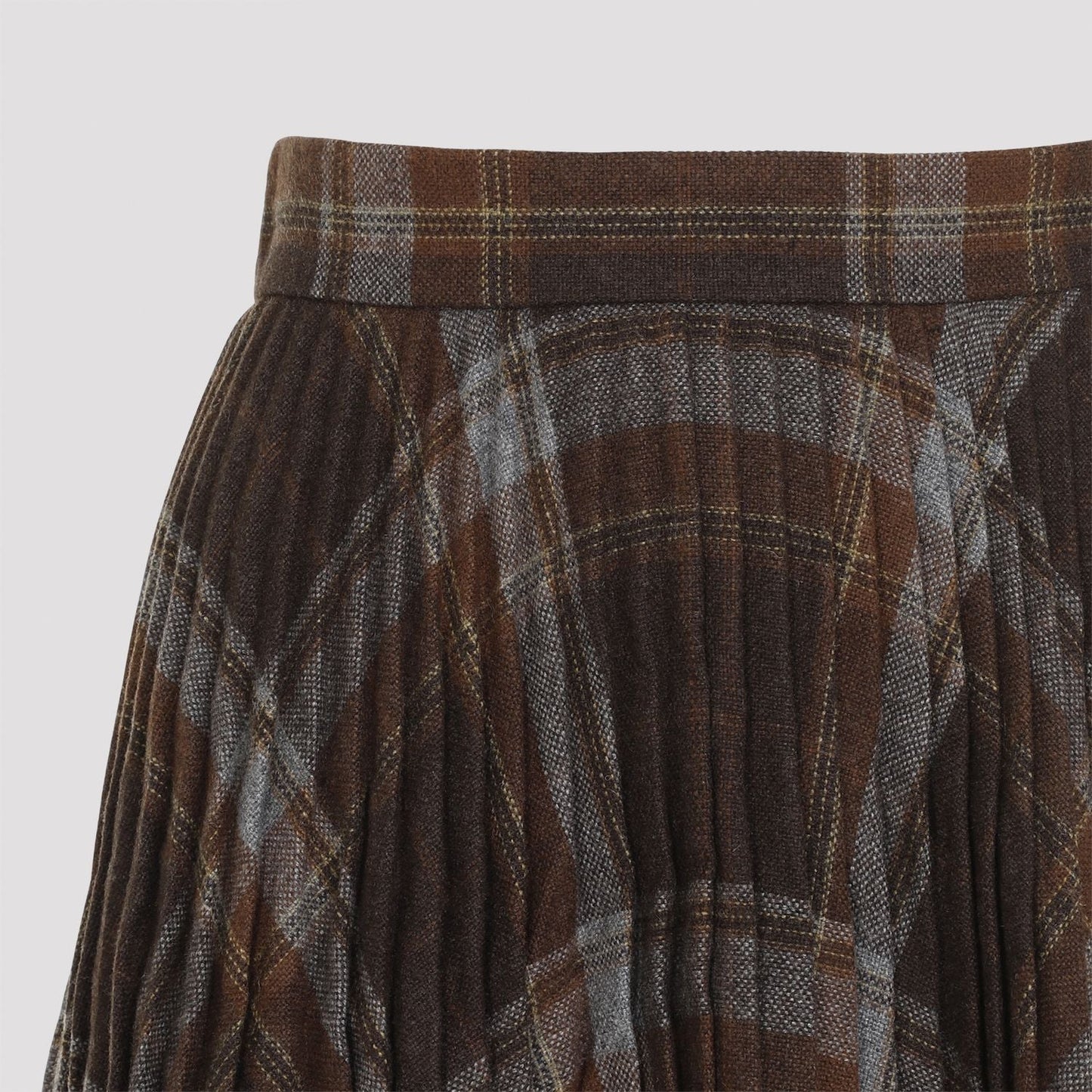 BALENCIAGA Pleated Mini Skirt