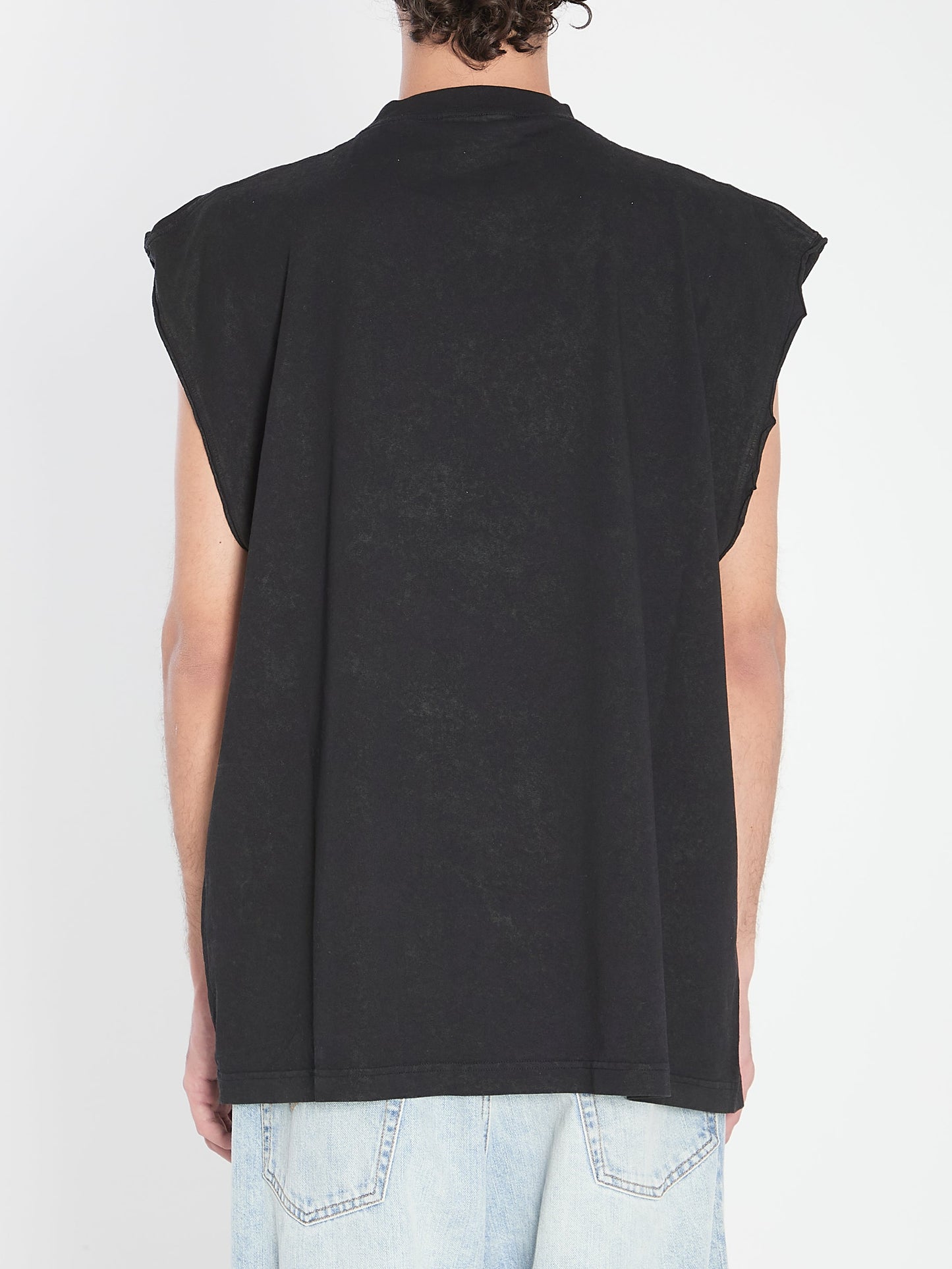 BALENCIAGA City of Angels Oversized Sleeveless T-Shirt - Size 02