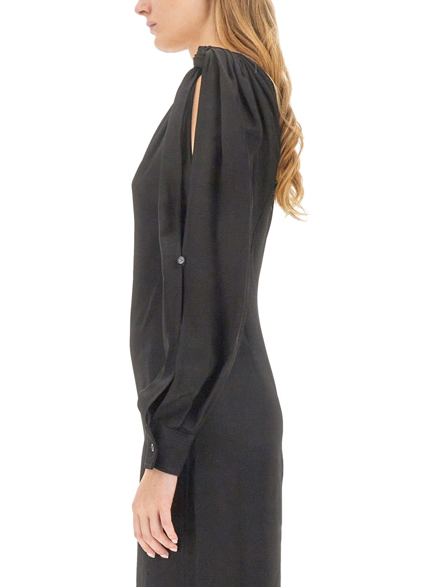 Bottega Veneta Women Viscose Midi Dress