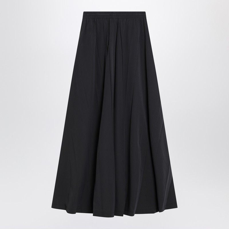 BALENCIAGA Washed Cotton Maxi Skirt