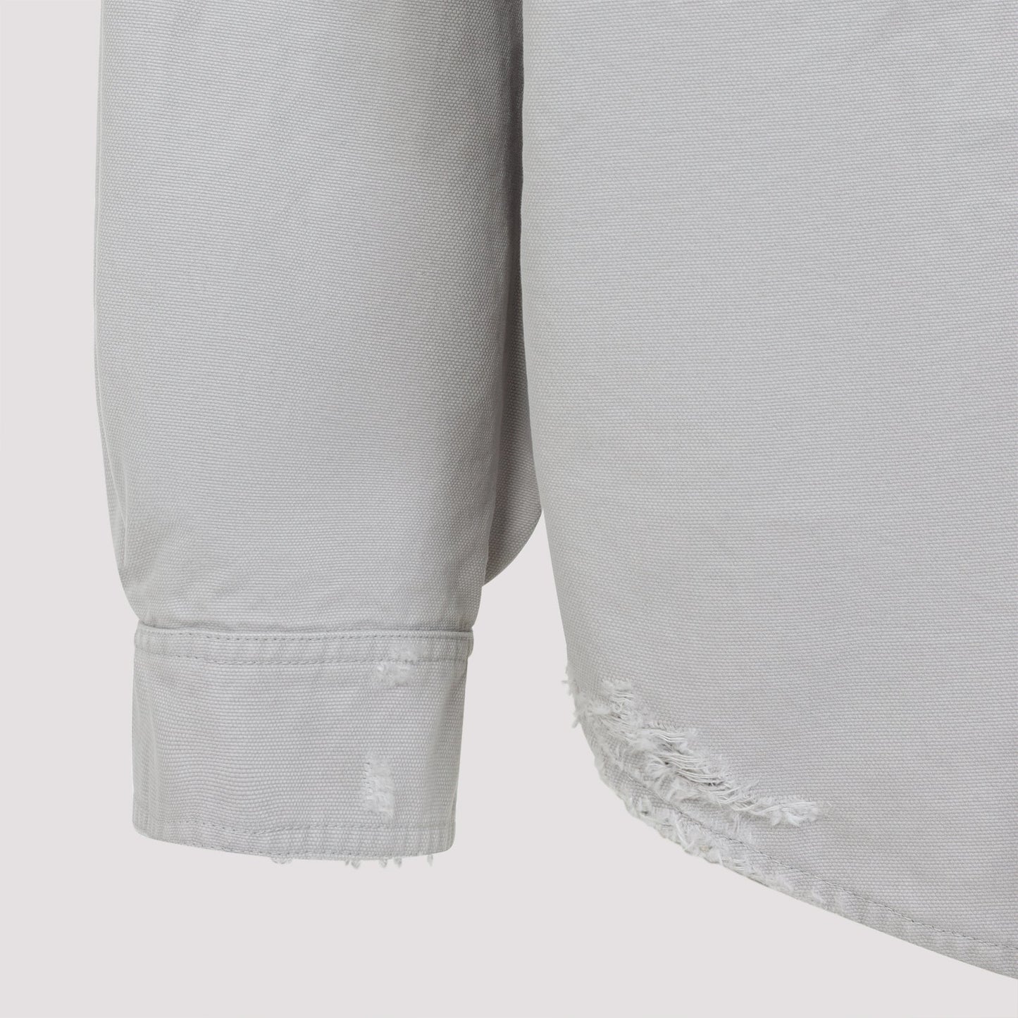 BALENCIAGA Oversized Cotton Workwear Shirt for Men