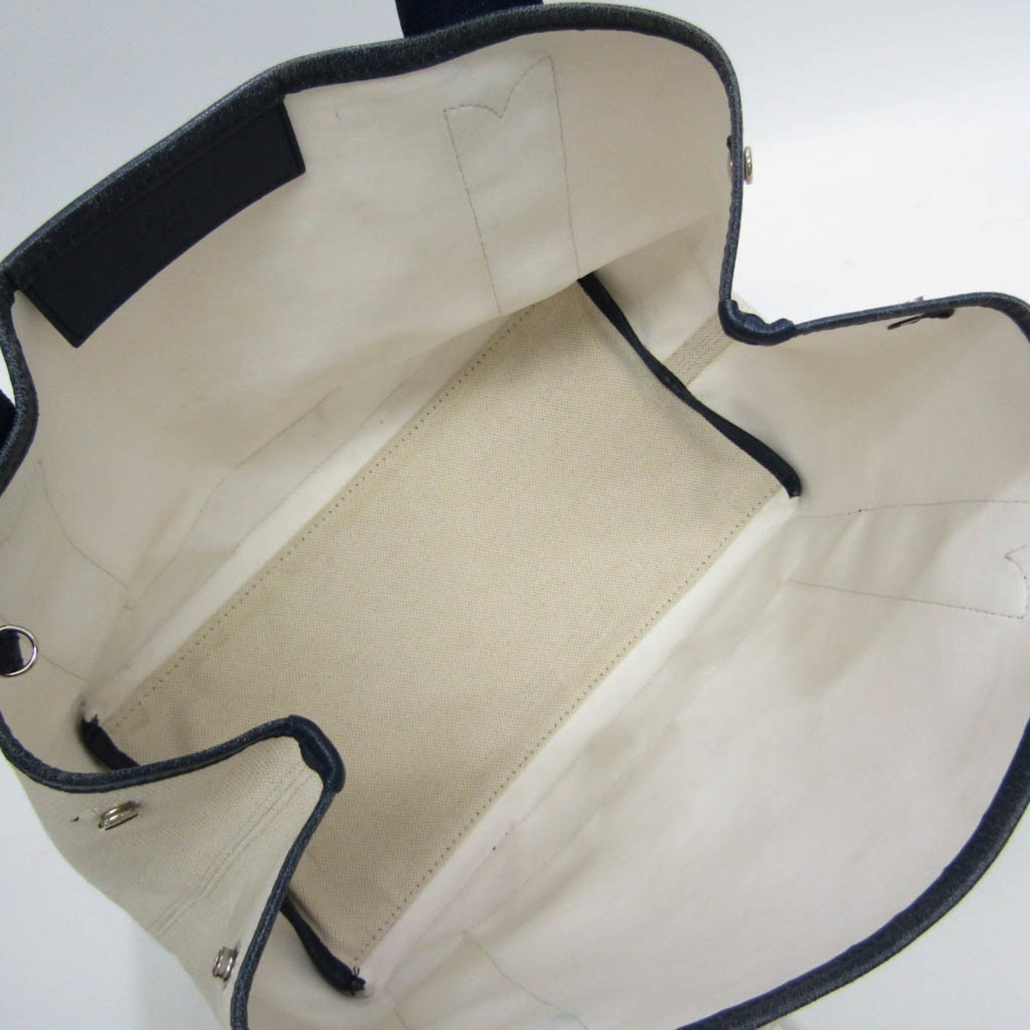 BALENCIAGA Navy Cabas Handbag