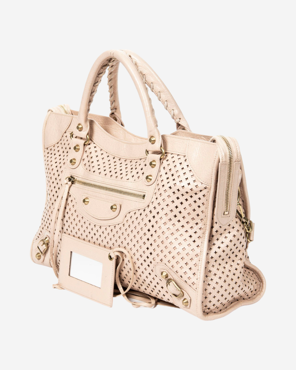 Bolsa Balenciaga City Perforada