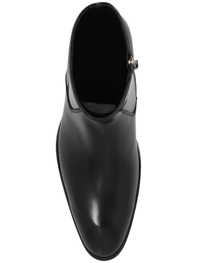 Bottega Veneta Bottega Veneta Leather Heeled Shoes Dalton, Men's, Black