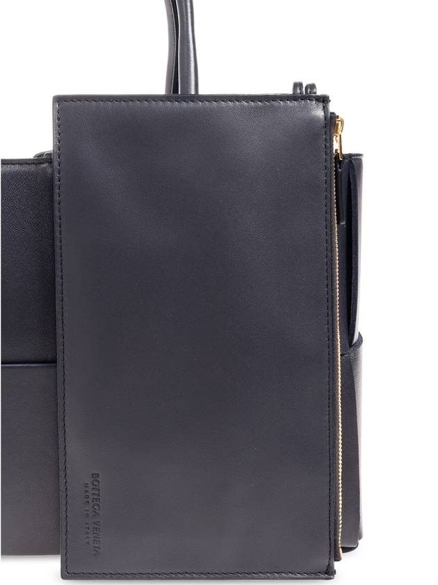 Bottega Veneta Arco Intrecciato Small Tote Bag Black