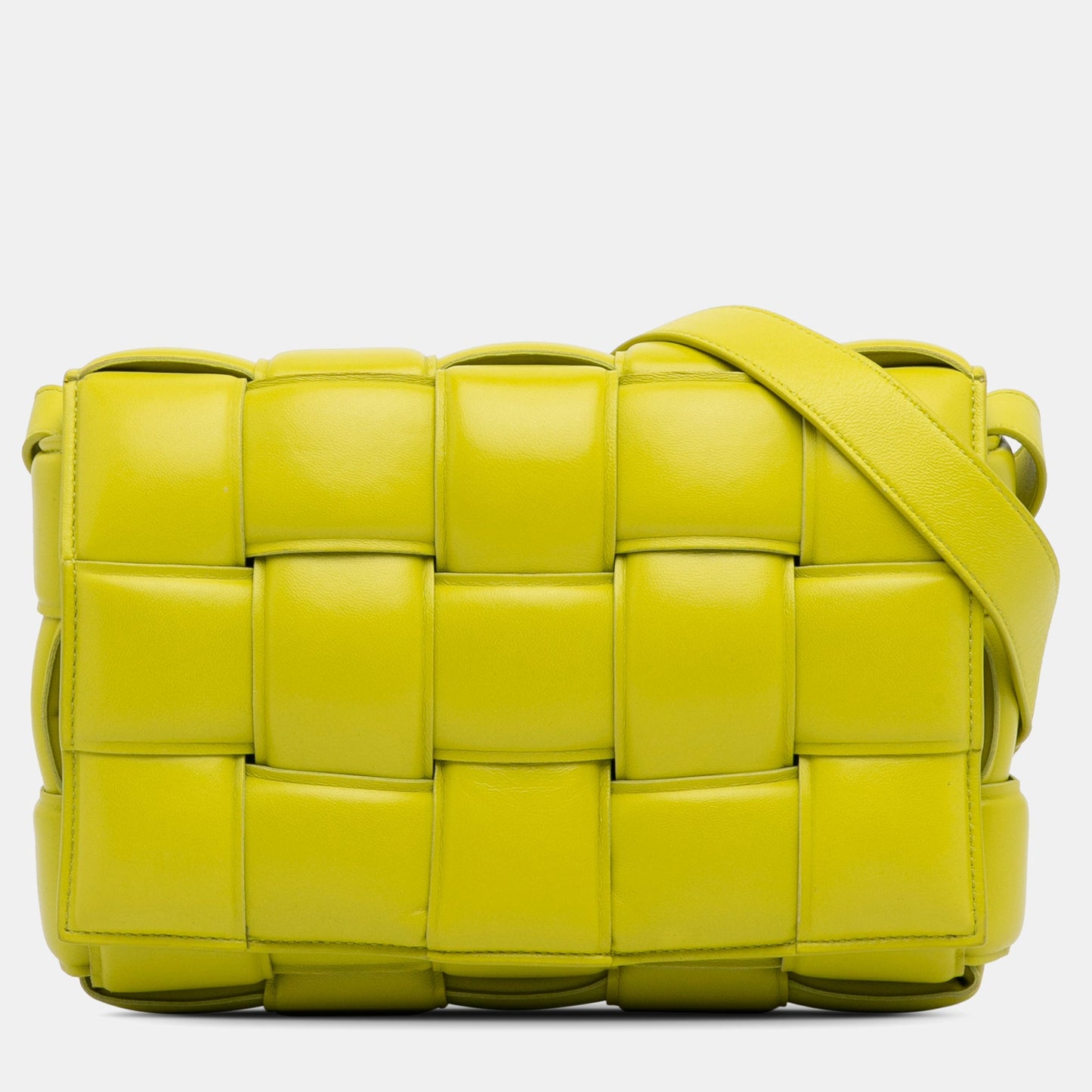 Bottega Veneta Calfskin Intrecciato Padded Cassette Crossbody Bag