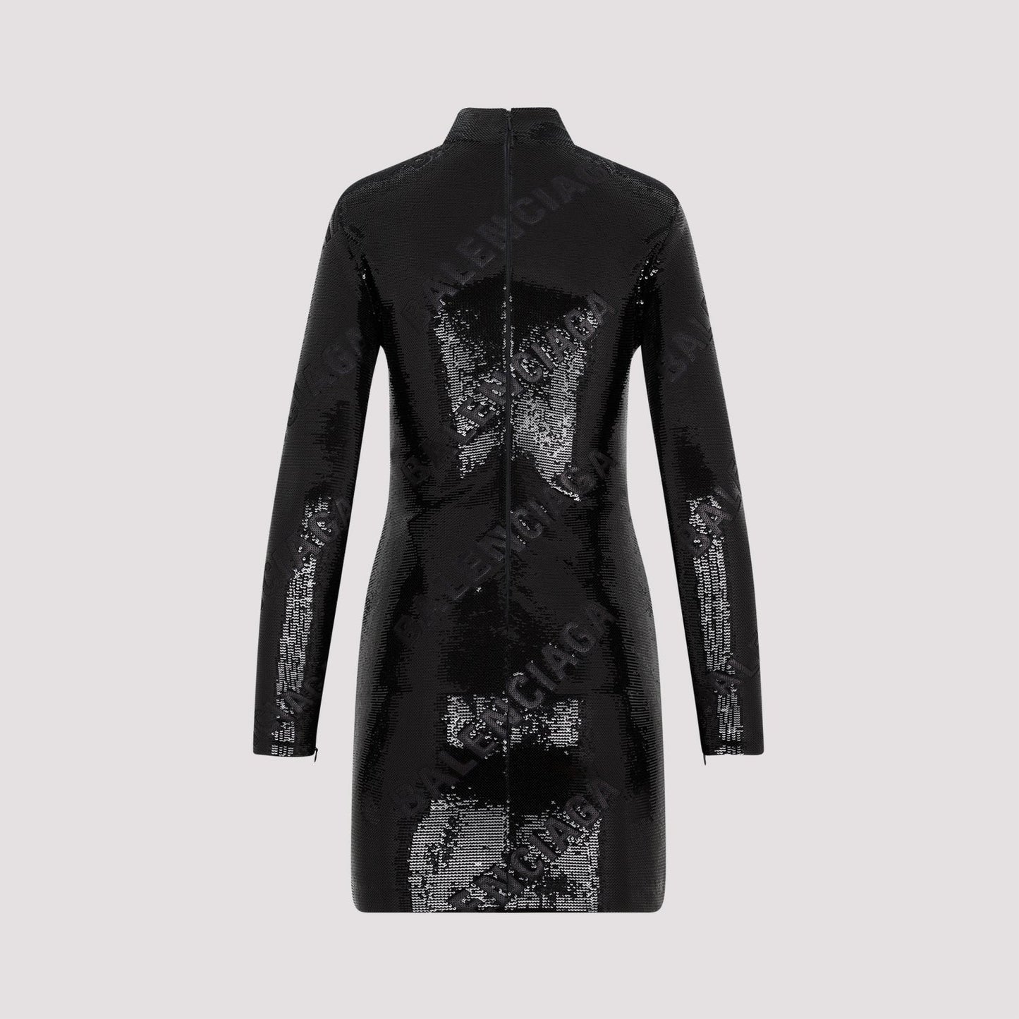 BALENCIAGA Elegant Turtleneck Dress