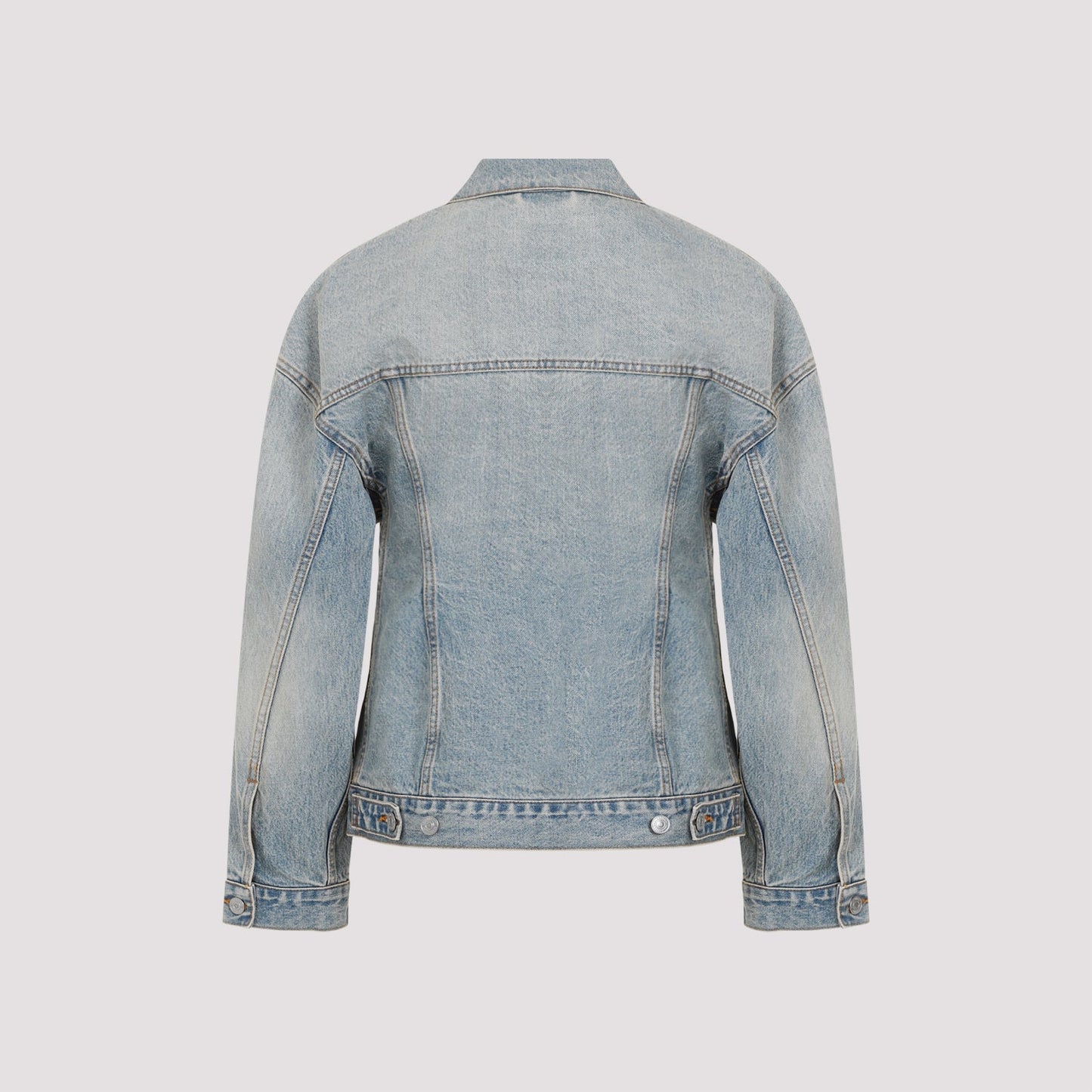 BALENCIAGA Hourglass Denim Jacket for Women