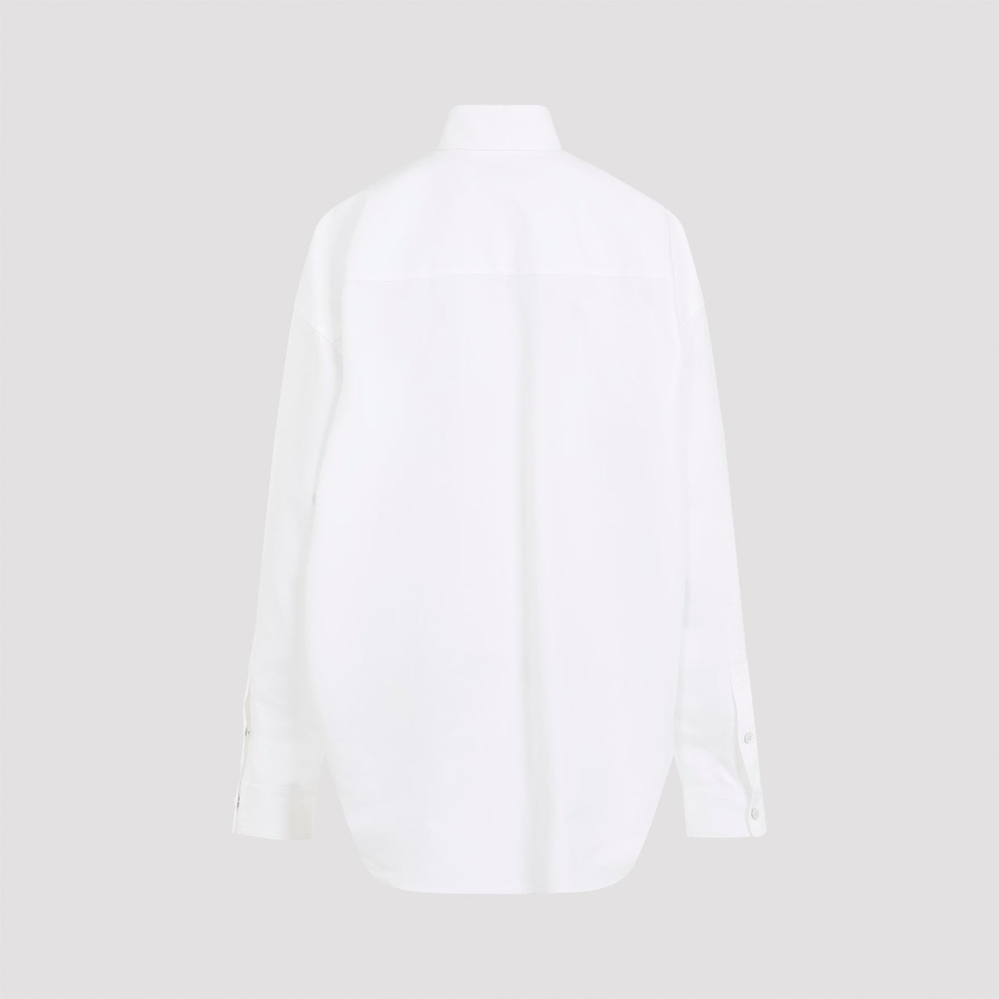 BALENCIAGA Chic Cotton Shirt with Pointed Collar