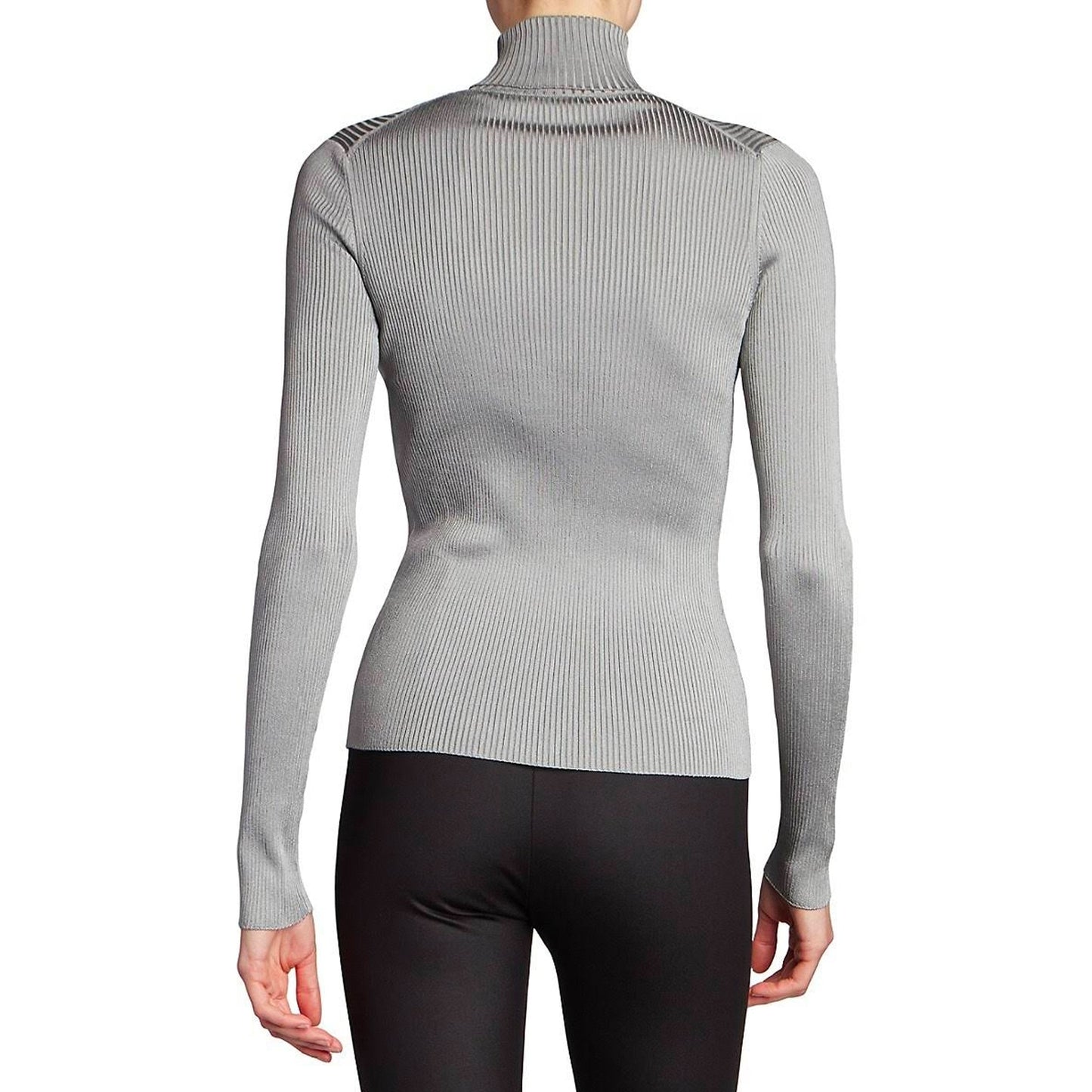 BALENCIAGA Ribbed Turtleneck Sweater for Women