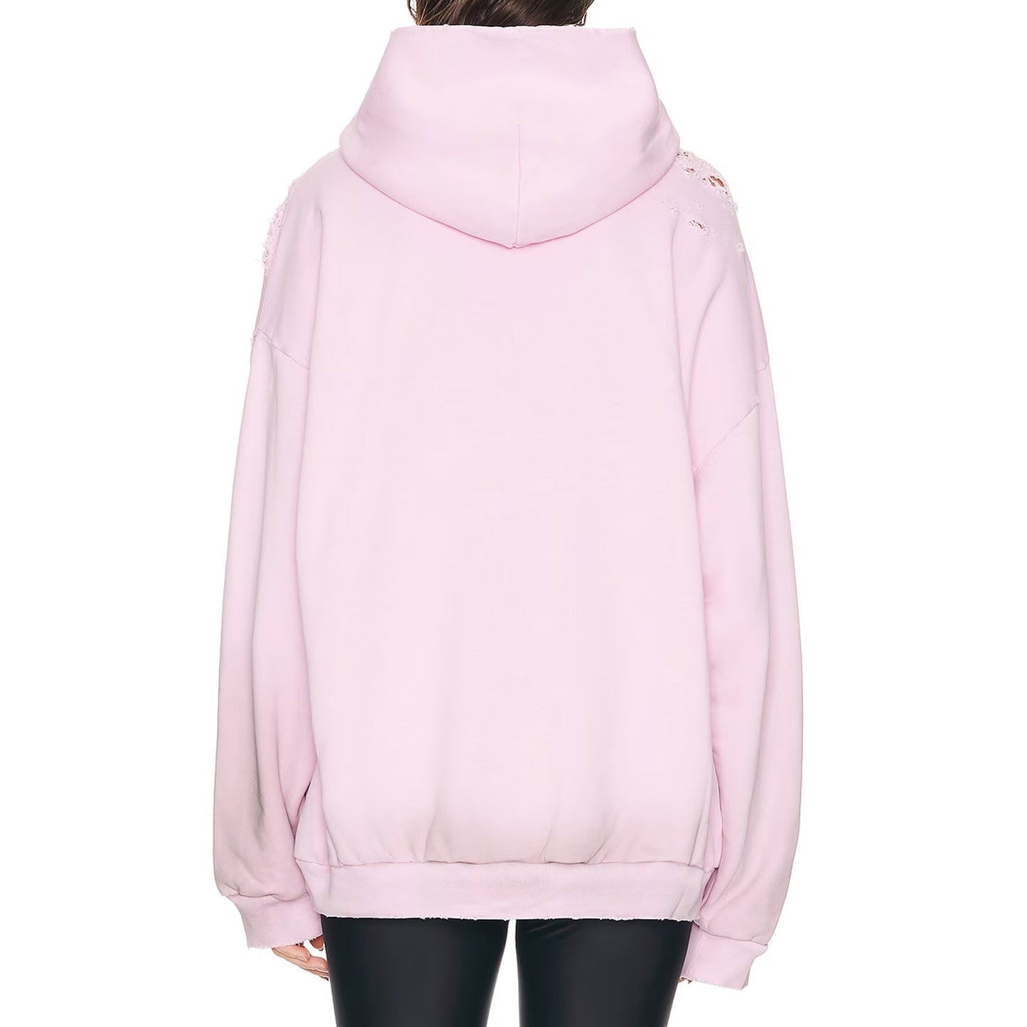 BALENCIAGA Stencil Medium Fit Hooded Sweatshirt