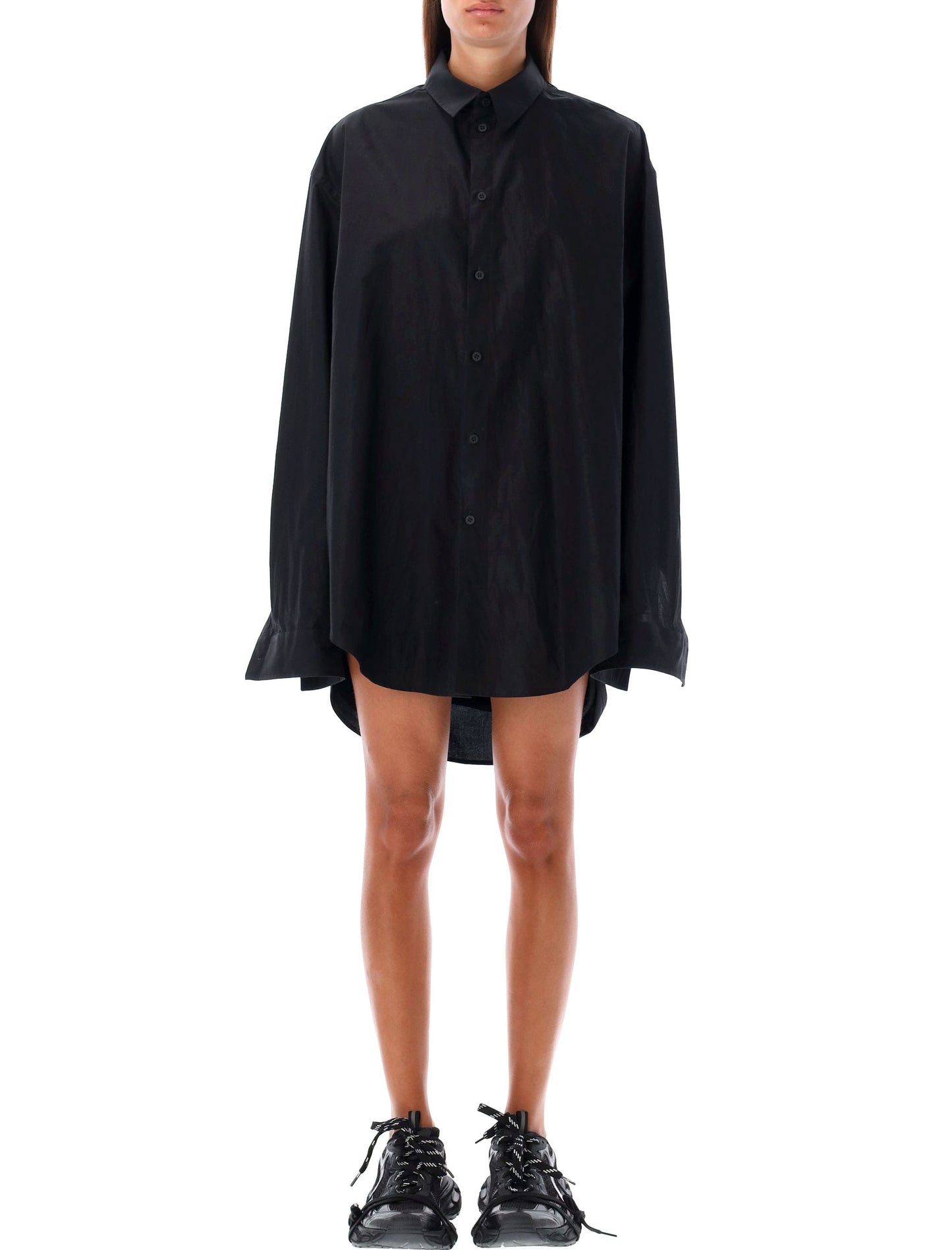 BALENCIAGA Oversized Suspended Dress Size 36