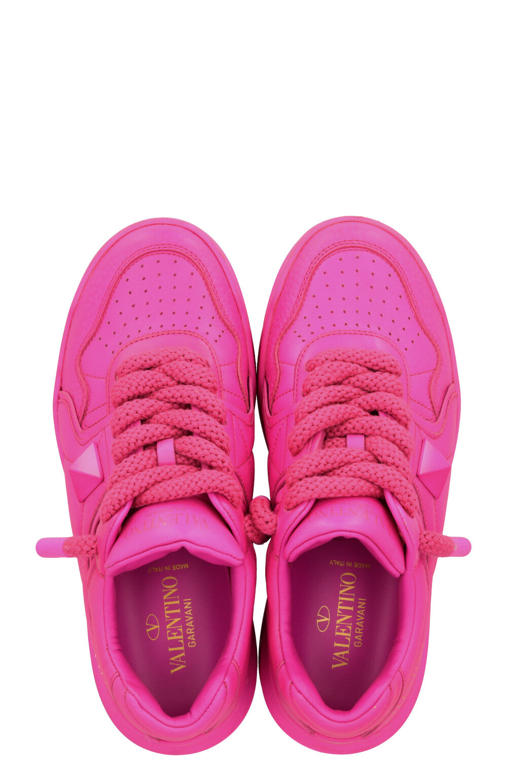 VALENTINO One Stud XL Sneakers Hot Pink