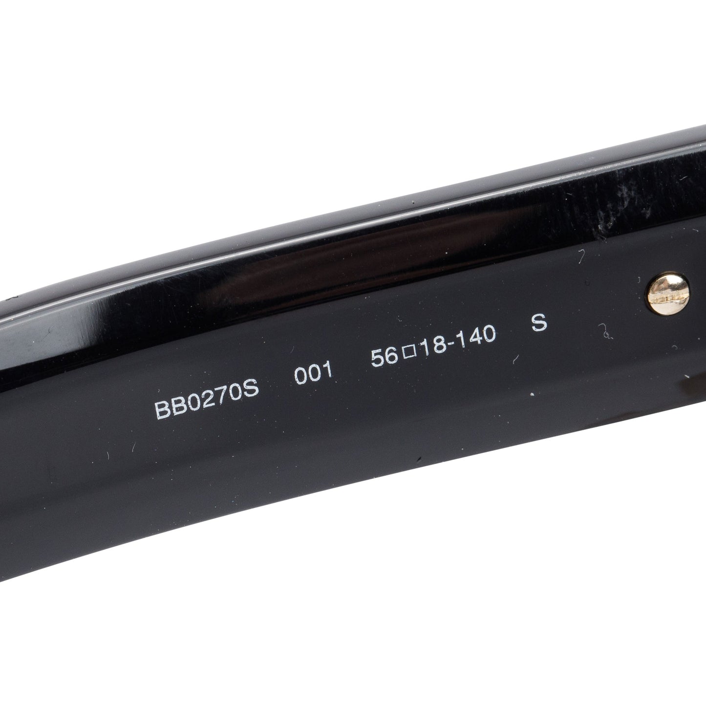 Balenciaga BB0270S Black Acetate Cat-Eye Sunglasses w/ Case