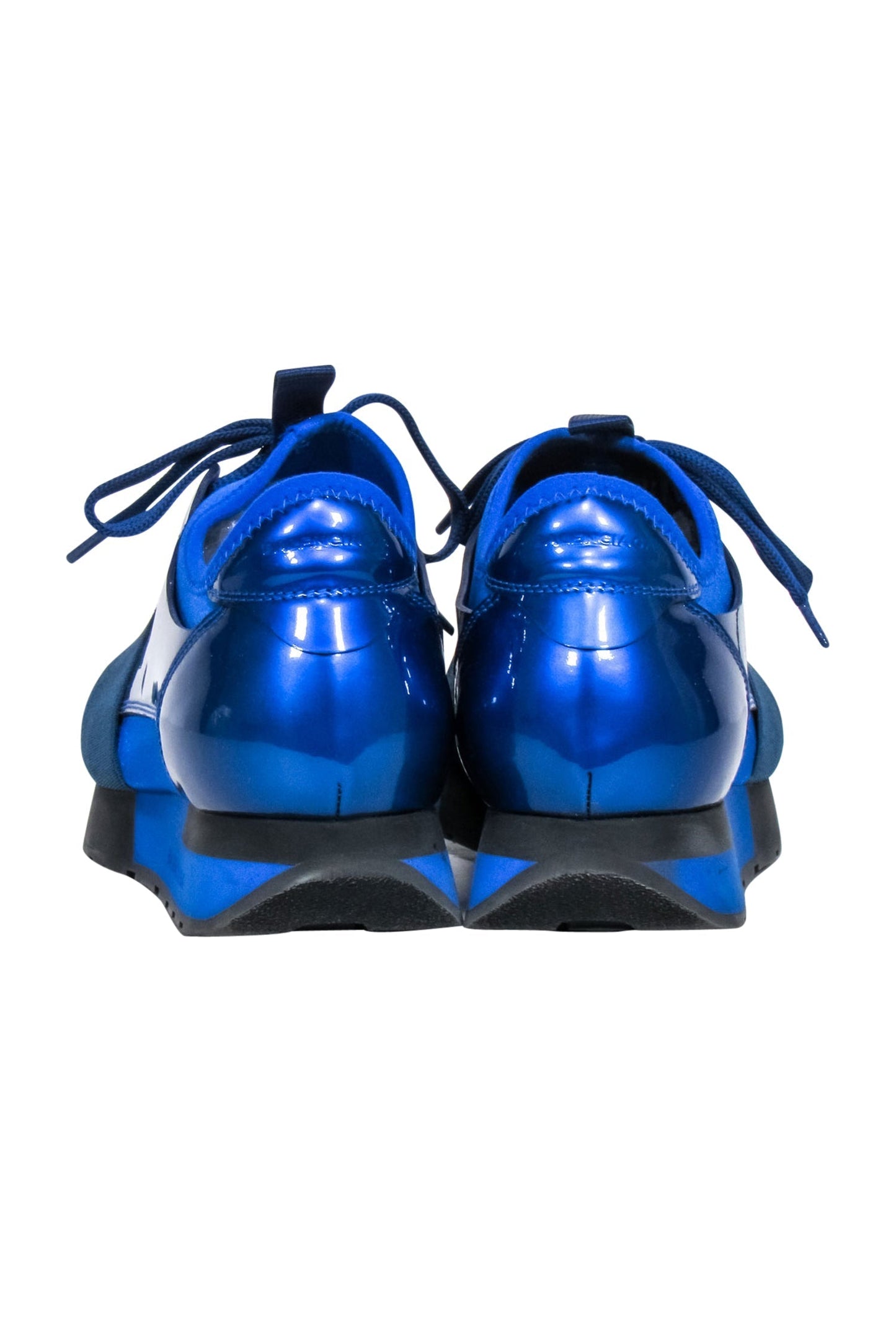 Balenciaga - Blue Lace Up Sneakers Sz 8