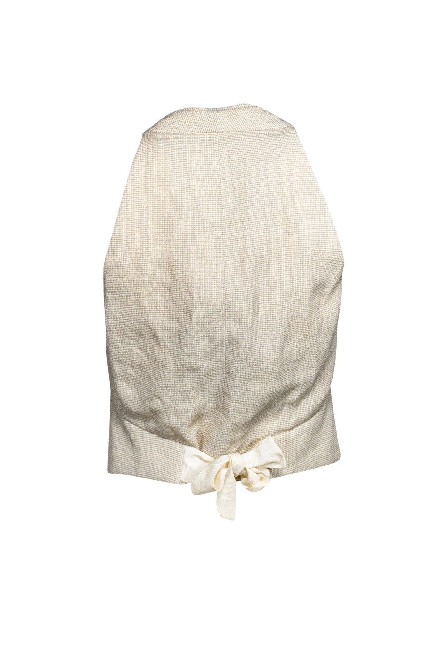 Balenciaga Paris - Beige Textured Vest Sz 8