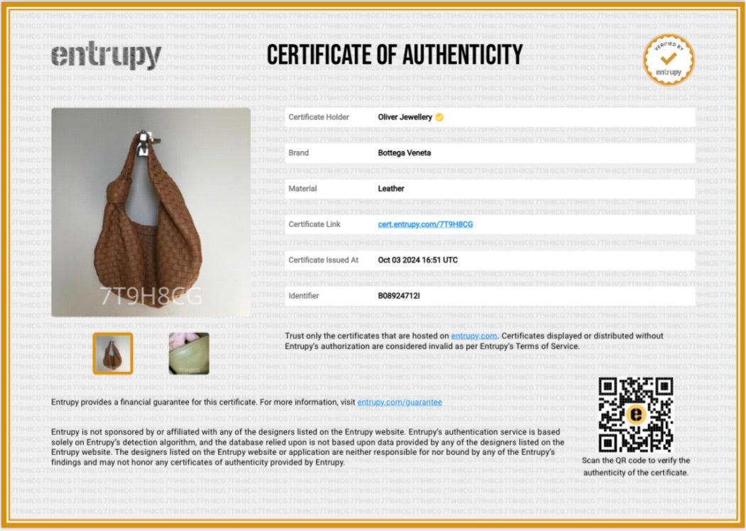 Bottega Veneta Tan Intrecciato Leather Large Jodie Bag