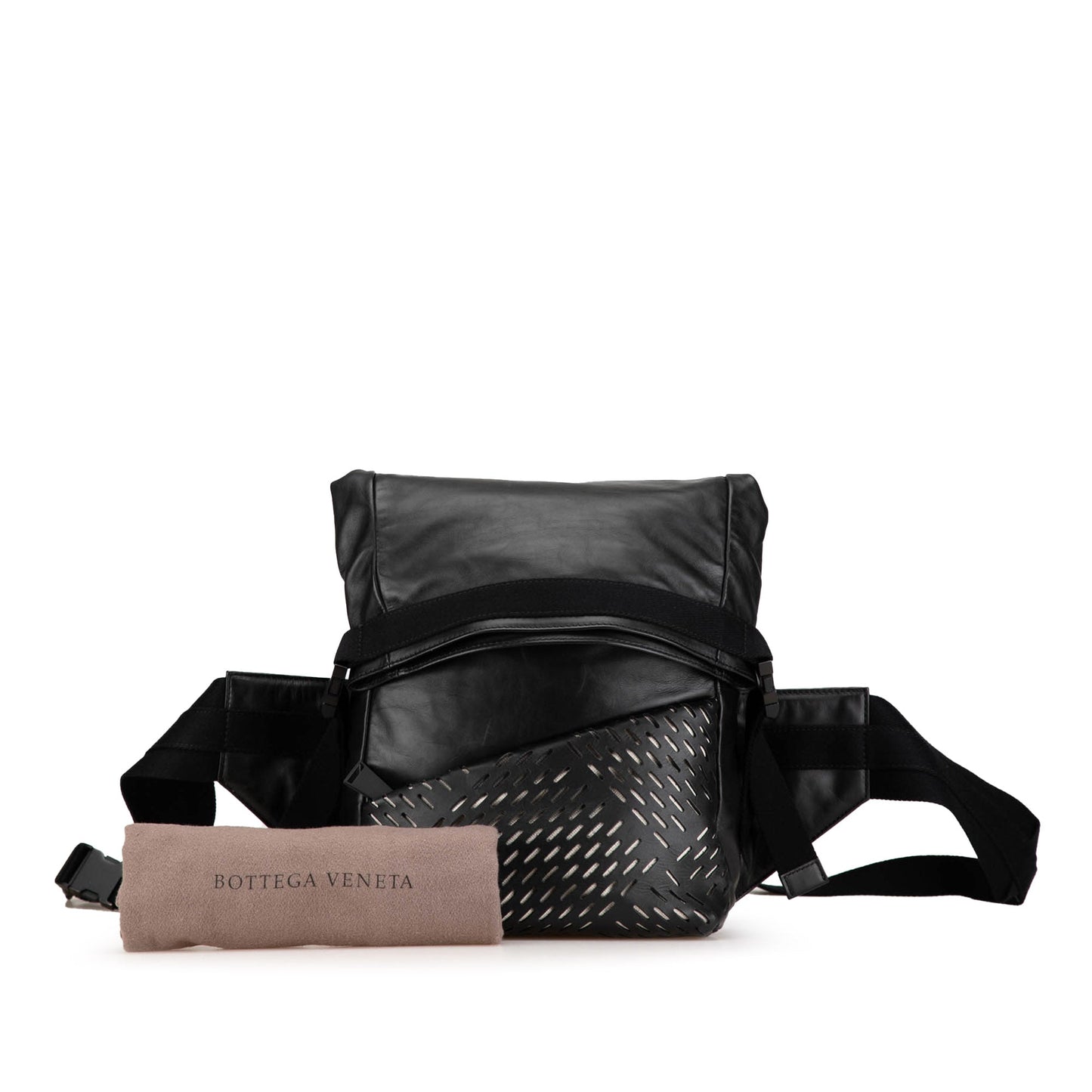 Bottega Veneta Sac Perforated Leather Belt Bag