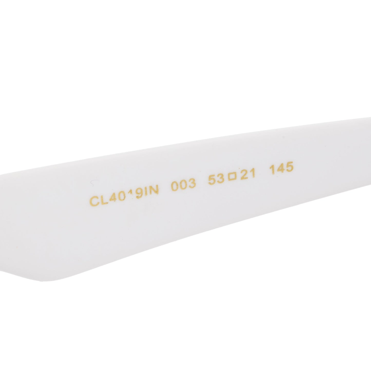 Celine CL4019IN White Acetate Cat Eye Sunglasses w/ Case