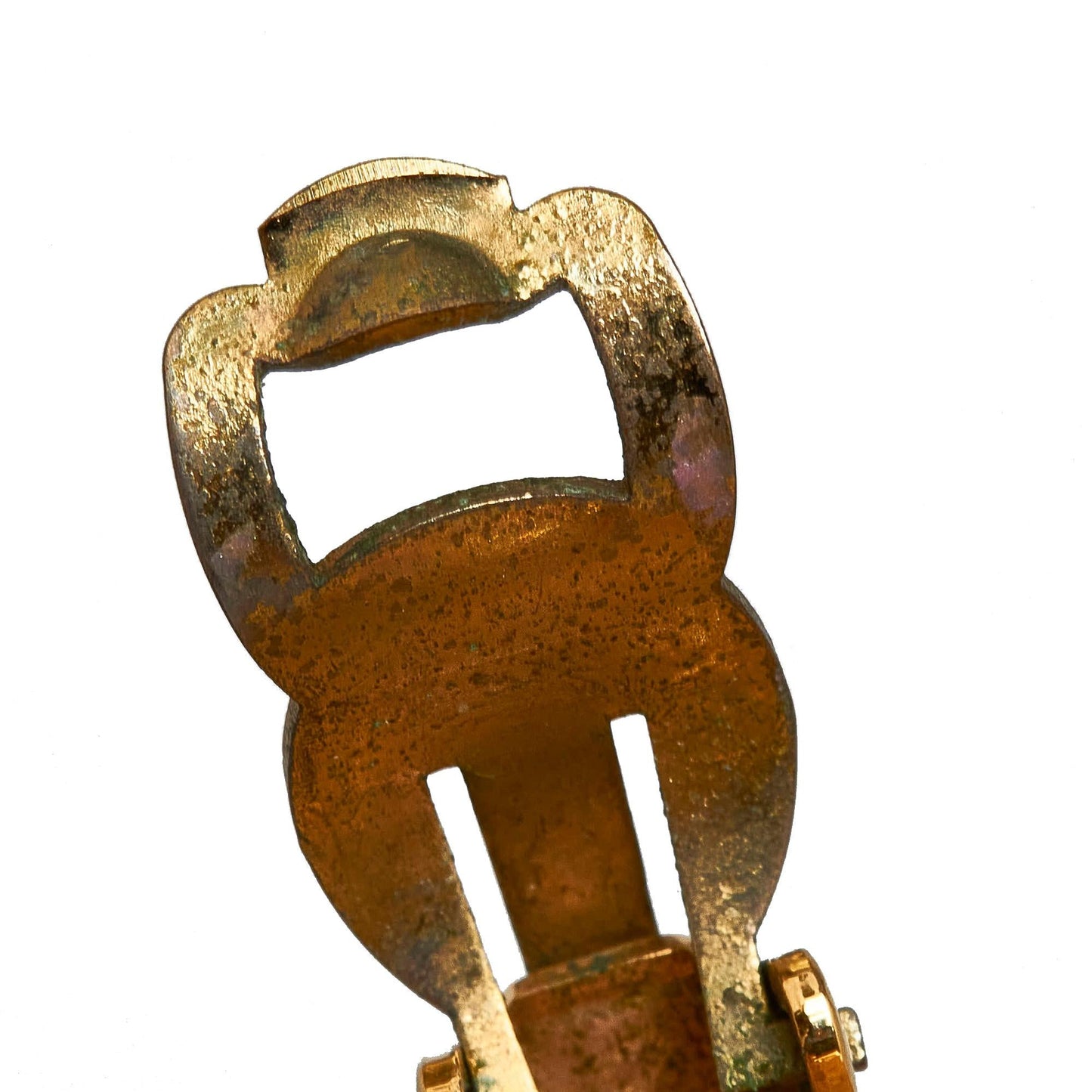 Chanel CC Clip-on Earrings (SHG-eaB0sW)