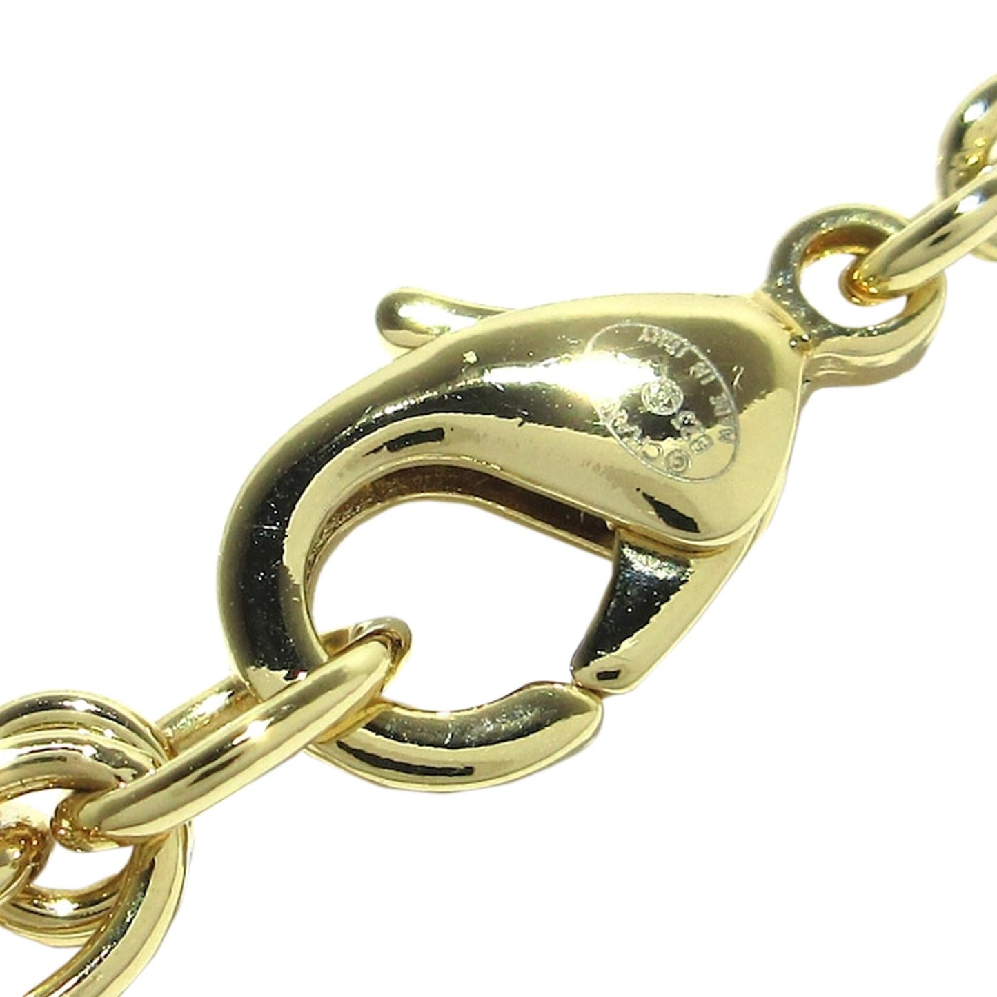 Chanel CC Heart Link Choker Necklace (SHG-sPOpYs)