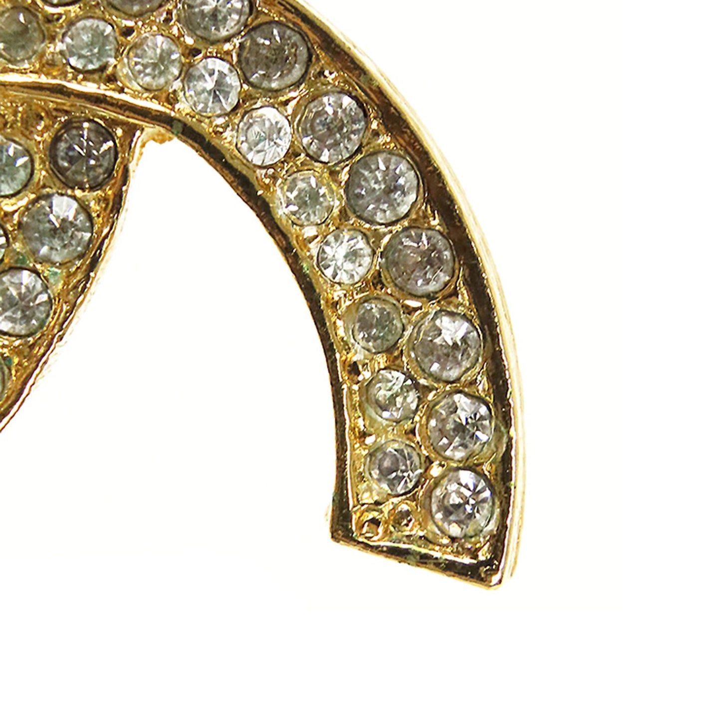 Chanel CC Rhinestone Brooch (SHG-TMJJyo)